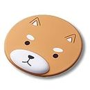 ELECOM-Japan Brand- Animal Mouse Pad with Wrist Rest MOCHIMARU/Cute/Ergonomic Design/Reduce Wrist Fatigue Dog MP-AN01DOG