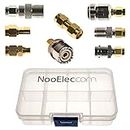 SMA Adapter Connectivity Kit: 8 Adapters for NESDR (RTL-SDR) SMA Radios w/Case