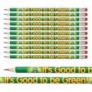 12 X Good To Be Green School Reward Pencils For Kids Pupils Children Award