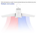 150W Portable Folding Clothes Dryer Hanger Drying Rack For Home Travel Use EU BU