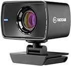 Elgato Facecam - 1080p60 Full HD Webcam for Video Conferencing, Gaming, Streaming, Sony Sensor, Fixed-Focus Glass Lens, Optimized for Indoor Lighting, Onboard Memory, works with Zoom, Teams, PC/Mac