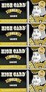 High Card GOLD (Light) RYO Cigarette Filter Tubes Regular 100mm Size 250ct (4 Pack) - 1000 Tubes total