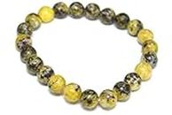 Marka Jewelry Natural Serpentine Gemstone Bracelet Round Loose Beads 8mm