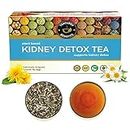 TEACURRY Kidney detox Tea (1 Month Pack | 30 Tea Bags) - Helps to Detoxify Kidney & Pull Out Kidney Stones | Detox Kidney Naturally With - Dandelion, Penang Clove,