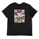 RTFzza Great Teacher Onizuka GTO Men T-Shirt Printed Camiseta Black Tee Top M