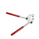 6.5 inch Sealing Pliers Security Plastic 0.39 inch Crimping Range Coated Red Handle Lead Seal Electric Meter