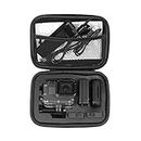 Action Pro Small Case Protective Bag with Water Resistant EVA Compatible with GoPro Hero 12 11 10 9 8 7 6 5 4 3+ 3 SJCAM Yi 4K Eken Action Camera