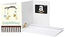 Amazon.co.uk Gift Card for Any Amount in a New Baby Congratulations Greeting Card