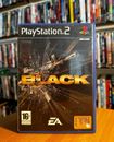 Black PS2 Gioco Videogame OTTIME CONDIZIONI con Manuale PLAYSTATION 2 Completo