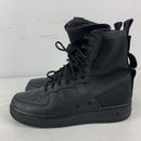 Nike SF Air Force 1 High Sneakers Shoes Women’s US 7.5 Black Leather Free Post