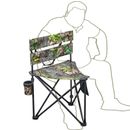 Extra Large Folding Fishing Chair with Backrest Portable Hunting Chair with C...