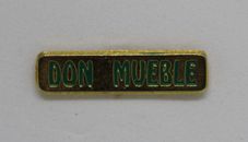 PIN Badge of metal MR. MUEBLE.