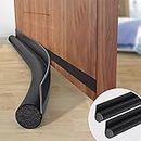 HOME CUBE Door Draft Adjustable Bottom Sealing Strip Guard for Home,Door Stoppers,Blocker Insulator,Sound-Proof Reduce Noise Energy Saving Weather Stripping,Suitable for Interior - Random Color
