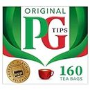 PG Tips, Pyramid Tea Bag, 160 Count Boxes