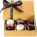 Cookie Gift Basket - Happy Birthday Cookies - Gourmet Cookies Gift - Birthday Food Gift Box, for men women - Kosher Vegan Prime