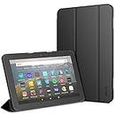 JETech Case for All-New Amazon Fire HD 8 Tablet and Fire HD 8 Plus (10th Generation, 2020 Release), Smart Cover with Auto Sleep/Wake, Black