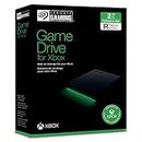Seagate Game Drive for Xbox, 2TB, External Hard Drive Portable, USB 3.2 Gen 1, Black with built-in green LED bar, Xbox Certified, 3 year Rescue Services (STKX2000400)