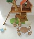 Calico Critters  Tree House  Dollhouse With Furniture  XMAS Toy Lot Bundle