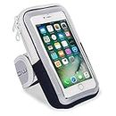 LENPOW Multifunctional Outdoor Sports Armband Sweatproof Running Armbag Casual Arm Package Bag Gym Fitness Cell Phone Bag Key Holder for iPhone 14 13 12 Pro XS MAX X Plus Samsung Galaxy Note S22 S21