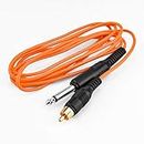 ATOMUS Tattoo RCA Connector Clip Cords Silicone Tattoo Wire Cord for Tattoo Motor Machine Tattoo Power Supply Orange