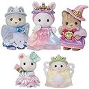 Calico Critters Royal Princess Set, Doll Playset with 5 Figures and Accessories