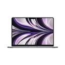 Apple 2022 MacBook Air Laptop mit M2 Chip: 13,6" Liquid Retina Display, 8GB RAM, 512 GB SSD Speicher, beleuchtete Tastatur, 1080p FaceTime HD Kamera. Kompatibel mit iPhone/iPad; Space Grau