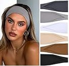 Headbands for Women Hair Bands for Women’s Hair Non Slip Women Thick Headband Stretchy Sweat Bands Headbands for Yoga Workout Every Day Basic Fashion Hair Accessories for Women
