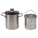 Favorite Chips Handles Stainless Steel Small Pot Stainless Steel Package Include