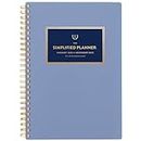 AT-A-GLANCE 2025 Planner, Simplified by Emily Ley, Weekly & Monthly, 5-1/2" x 8-1/2", Small, French Blue (EL36-200-25)