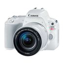 Canon Used EOS Rebel SL2 DSLR Camera with 18-55mm Lens (White) 2252C001