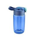 mountop 16 Ounce Kids Water Bottle, Flip-Flop Lid, BPA-Free, Leakpoof and Dustproof Cap Dark Blue 480ml