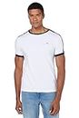 Tommy Hilfiger T-Shirt Homme Manches Courtes Encolure Ronde, Blanc (White), M