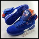 Patrick Ewing 33 Hi Top Knicks Blue Orange Suede Mens Size 11.5 1EW90013-449
