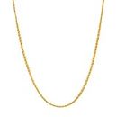 Fashion Frill Gold Plated Necklace Jewellery Neck Chain For Men Women Girls Boys Wedding Jewelry Gift (FF387)