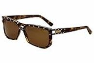 Cazal Men's 8028 003 Brown Marble/Gold Sunglasses 60mm