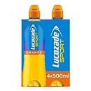 Lucozade Sport Body Fuel - Orange 4x500ml | Isotonic sports drink, with Electrolytes and Vitamin B3 | Still | Bursting with Flavour