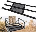 scosao Universal Tree Stand Seat Replacement Lightweight Sturdy Adjustable Tree Stand Seat Deer Stand Accessories for Hunting, Climbing Treestands, Ladder Stands, Lock On Tree Stands