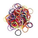 NAVMAV Fashion Woman Hair Ties Korean Style Hairband Scrunchies for Kids Girls Ponytail Holders Multicolor Rubber Band Hair Accessories for Women and Girls Pack of 40Pcs