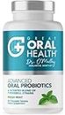 Chewable Oral Probiotics for Mouth — Bad Breath Treatment Supplement - Oral Care Tablet with BLIS K12 M18 — Dentist Formulated 60 Lozenge Mint Flavor eBook Included (1 Pack)