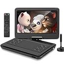 KCR 14 inch LED Screen TV Portable/Lecteur de DVD Portable Combo with HD and Digital DVB-T2 TV Tuner/USB/HDMI/AV/Audio