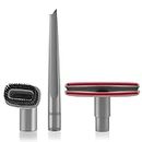 3 Packs Upholstery Tool,Crevice Tool and Dust Brush Compatible with Shark Navigator Lift-Away Vacuum Cleaner Models NV350, NV352, NV355, NV356E, Compare to Part No.112FFJ