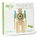 Tegu Jeu de Construction - Ensemble Futur MAGBOT - Blocs de bois Magnétiques - 9 pièces