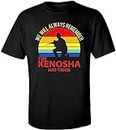 MING HONG DOKO Kyle Rittenhouse Kenosha Hat Trick T-Shirt Black