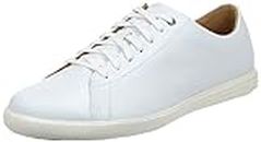 Cole Haan Men's Grand Crosscourt II Sneaker, White Leather, 10