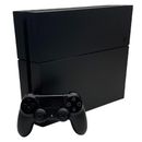 Sony PlayStation 4 (PS4) 500 GB CUH-1216A Jet Black - neue Controller & Kabel