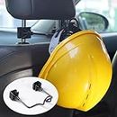 GEEDAR Car Hard Hat Holder for Truck Car Seat, Caps Hanger for Truck Car Accessories Car Back Seat Headrest Hooks for Men and Women