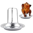 Grill Racks,Stainless Steel Upright Barbecue Tools Accessories Chicken Holder Roaster Rack for Garden Outdoor Cooking Rotisseries Grilling Cookware