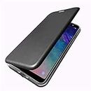 More Fit Flip Folio Wallet Case for iPhone SE (2020), Kickstand Leather Magnetic Flip Cover for iPhone SE (2020) - Black
