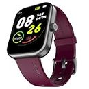 Noise Pulse 2 Max 1.85" Display, Bluetooth Calling Smart Watch, 10 Days Battery, 550 NITS Brightness, Smart DND, 100 Sports Modes, Smartwatch for Men and Women (Deep Wine)