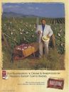 Millstone Coffee Produce 2002 experto Curtis Aikens de colección anuncio impreso